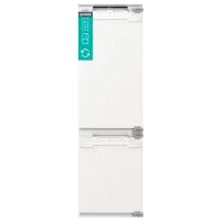 Frigider încorporabil Gorenje NRKI517E62WF cu congelator jos 252 l / 177.5 cm / White