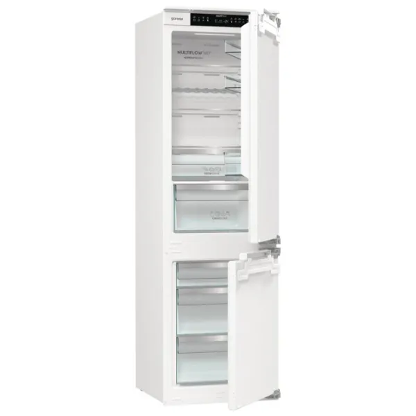 Frigider încorporabil Gorenje NRKI517E62WF cu congelator jos 252 l / 177.5 cm / White photo 2