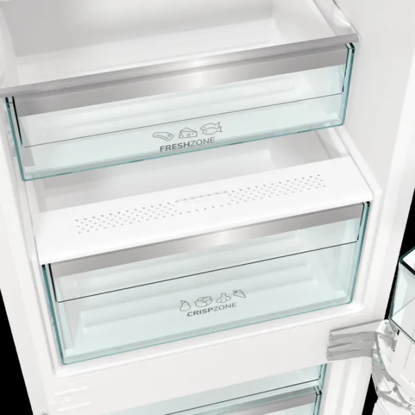 Frigider încorporabil Gorenje NRKI517E62WF cu congelator jos 252 l / 177.5 cm / White photo 4