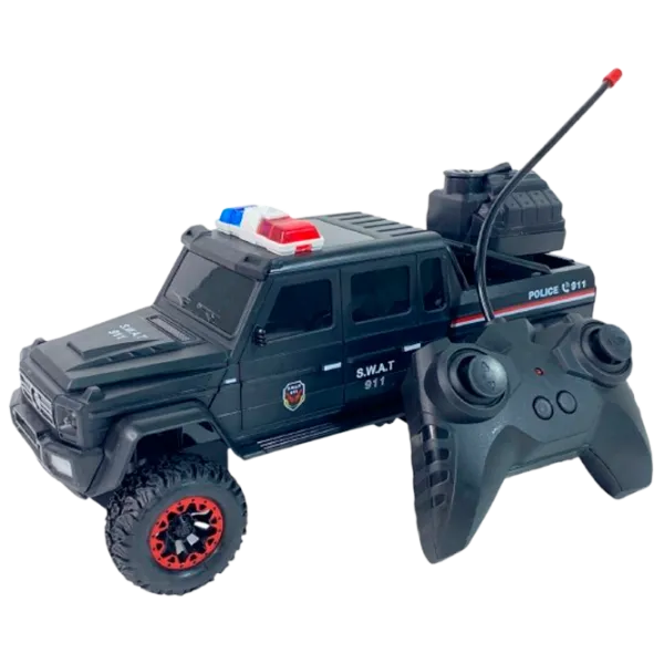 Машинка ZI DI TOYS Police 911 500-3  / / White Черный photo 1