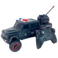 Машинка ZI DI TOYS Police 911 500-3  / / White Черный