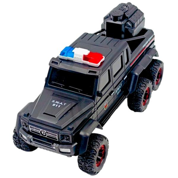 Машинка ZI DI TOYS Police 911 500-3  / / White Черный photo 2
