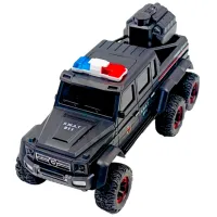 Машинка ZI DI TOYS Police 911 500-3 / / White Черный photo 2