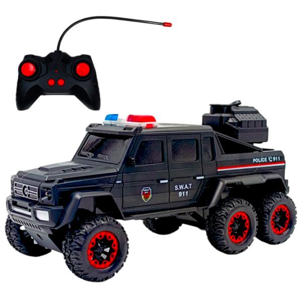 Машинка ZI DI TOYS Police 911 500-3  / / White Черный photo 3