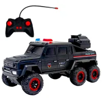 Машинка ZI DI TOYS Police 911 500-3 / / White Черный photo 3