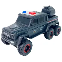 Машинка ZI DI TOYS Police 911 500-3 / / White Черный photo 4