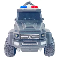 Машинка ZI DI TOYS Police 911 500-3 / / White Черный photo 5