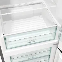 Frigider Gorenje NRK6202EXL4 cu congelator jos 331 l / 200 cm / Gray photo 3