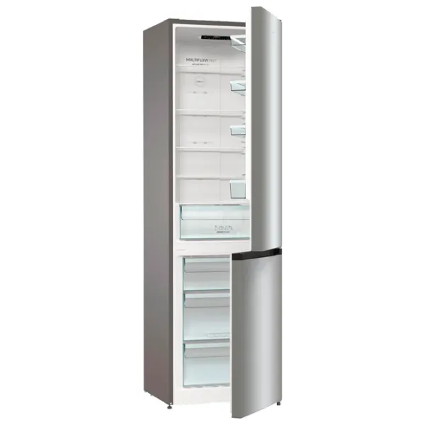 Frigider Gorenje NRK6202EXL4 cu congelator jos 331 l / 200 cm / Gray photo 6