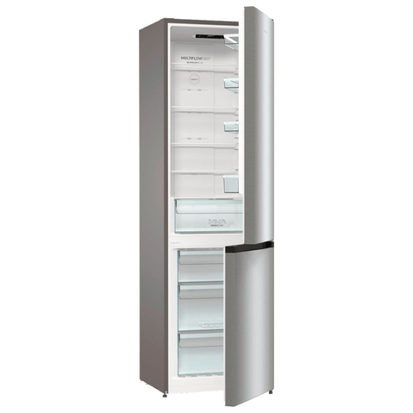 Frigider Gorenje NRK6202EXL4 cu congelator jos 331 l / 200 cm / Gray photo 6