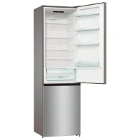 Frigider Gorenje NRK6202EXL4 cu congelator jos 331 l / 200 cm / Gray photo 7