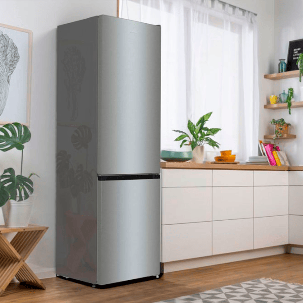 Frigider Gorenje NRK6202EXL4 cu congelator jos 331 l / 200 cm / Gray photo 9