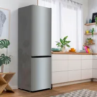 Frigider Gorenje NRK6202EXL4 cu congelator jos 331 l / 200 cm / Gray photo 9