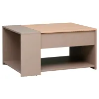Măsuță de cafea DecoPrim Fiord MCFRD-JJLVC-M37M52 Beige