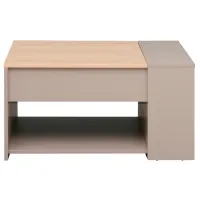 Măsuță de cafea DecoPrim Fiord MCFRD-JJLVC-M37M52 Beige photo 9