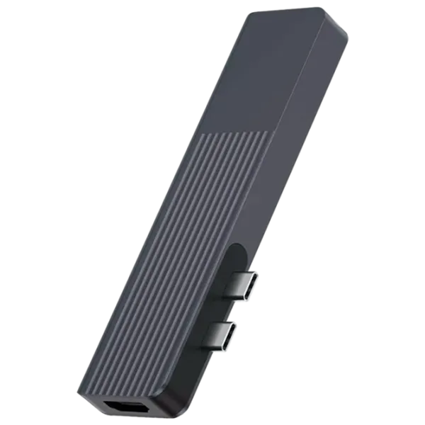 Adaptor RAPOO UCA-2003 USB Type-C / Gray photo 2