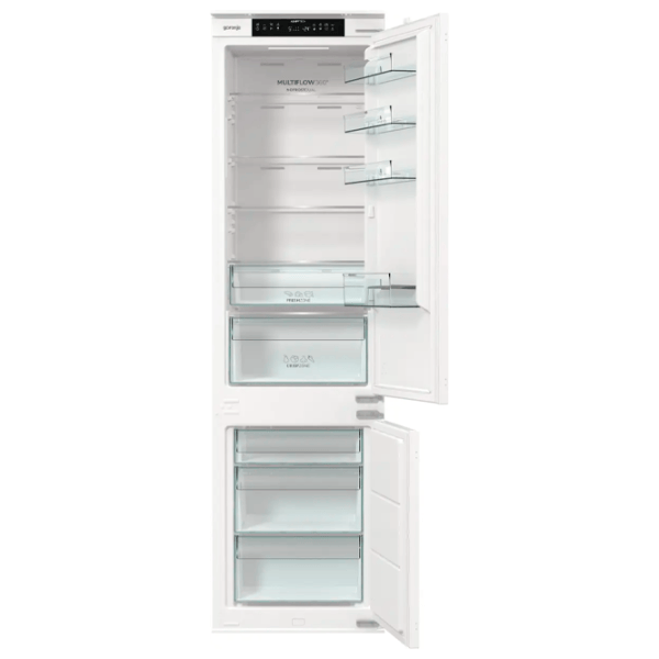 Frigider încorporabil Gorenje NRKI519E41 cu congelator jos 284 l / 193.2 cm / White photo 3