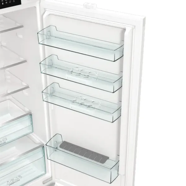 Frigider încorporabil Gorenje NRKI519E41 cu congelator jos 284 l / 193.2 cm / White photo 7