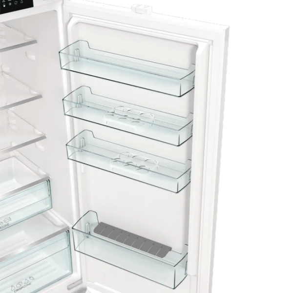 Frigider încorporabil Gorenje NRKI519E41 cu congelator jos 284 l / 193.2 cm / White photo 7