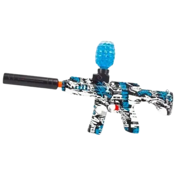 Pistol de jucărie New World Mini AK RS-507C 3+ / Bile gel / Blue photo 1