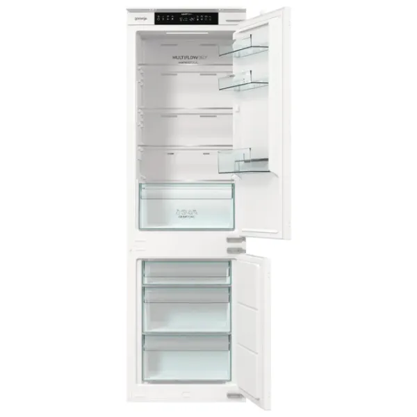 Frigider încorporabil Gorenje NRKI517E41 cu congelator jos 252 l / 177.2 cm / White photo 5