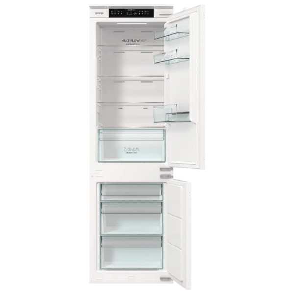 Frigider încorporabil Gorenje NRKI517E41 cu congelator jos 252 l / 177.2 cm / White photo 5