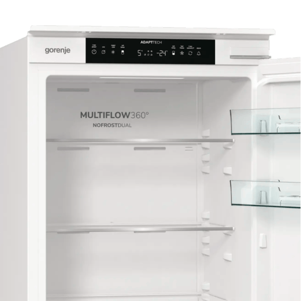 Frigider încorporabil Gorenje NRKI517E41 cu congelator jos 252 l / 177.2 cm / White photo 9