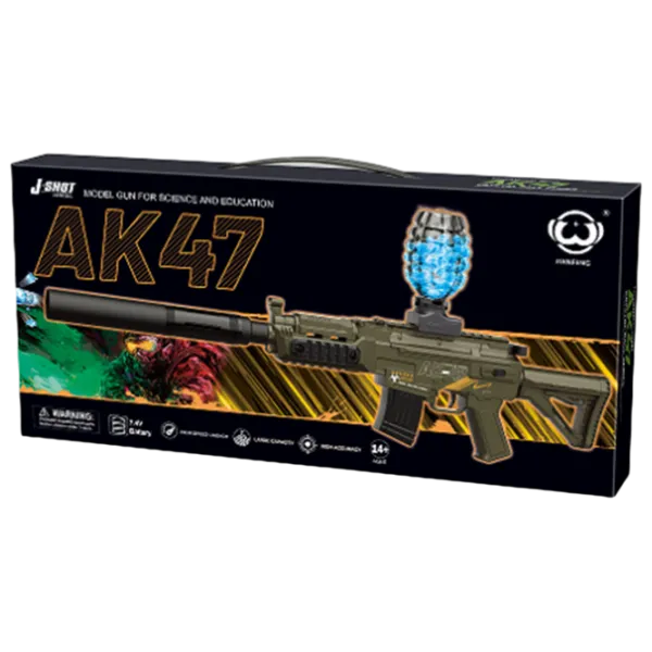 Blaster J-Shot AK47 JF-028G 8+ / Bile gel / Green photo 3