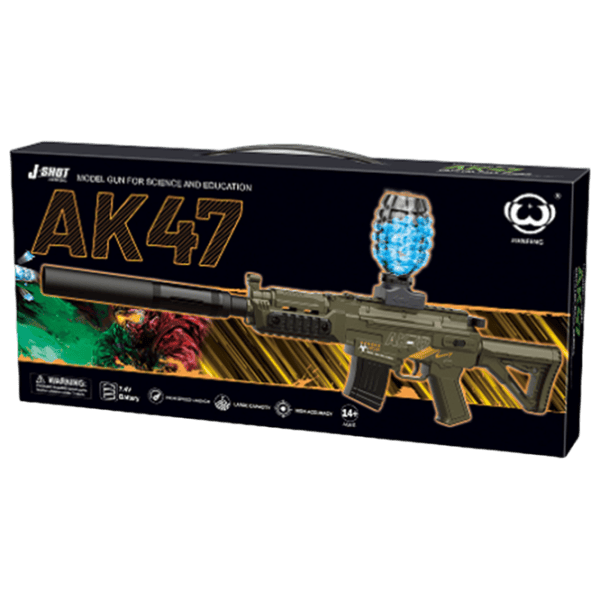 Blaster J-Shot AK47 JF-028G 8+ / Bile gel / Green photo 3