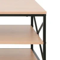 Măsuță de cafea DecoPrim Larson MCLAR-JJLVC-M37BLK Stejar Sonoma photo 6