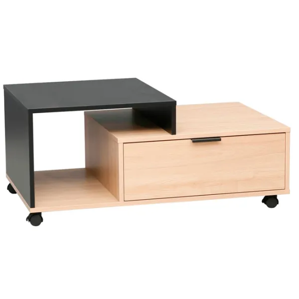 Măsuță de cafea DecoPrim Rion MCRIN-JJLVC-M37BLK Stejar Sonoma photo 1
