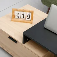 Măsuță de cafea DecoPrim Rion MCRIN-JJLVC-M37BLK Stejar Sonoma photo 4