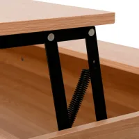 Măsuță de cafea DecoPrim Flip MCFLP-JJLVC-M37BLK Stejar Sonoma photo 3