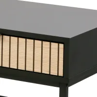 Măsuță de cafea DecoPrim Merlin MCMRL-JJLVC-M37BLK Black photo 2