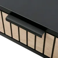 Măsuță de cafea DecoPrim Merlin MCMRL-JJLVC-M37BLK Black photo 4