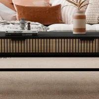 Măsuță de cafea DecoPrim Merlin MCMRL-JJLVC-M37BLK Black photo 7