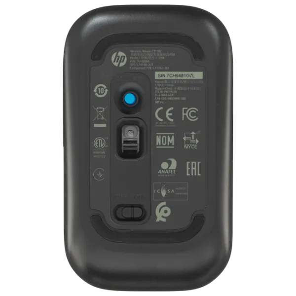 Mouse HP Z3700  Blue photo 2