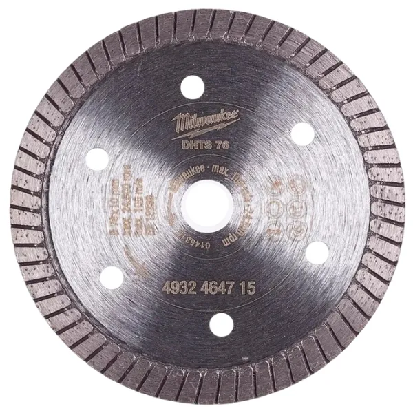 Диск алмазный сплошной Milwaukee 4932464715  photo 2
