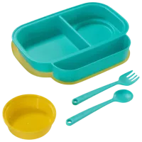 Caserolă compartimentată U-GROW A-1420BL Unisex / 4+ luni / Blue photo 3