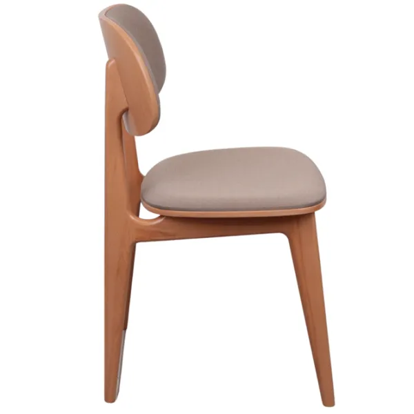 Scaun de bucătărie DecoPrim Lula Stofă/ Beige  photo 5