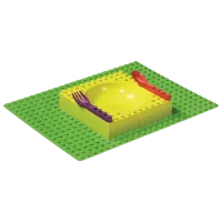 Set U-GROW Placematix Unisex / 12+ luni / Green