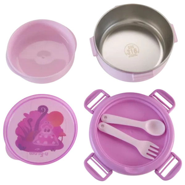 Caserolă termică U-GROW A-1418PP Unisex / 4+ luni / Pink photo 4