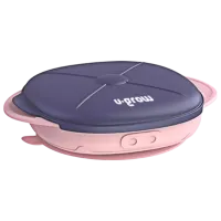 Farfurie U-GROW UG-239PP Unisex / 6+ luni / Pink photo 4