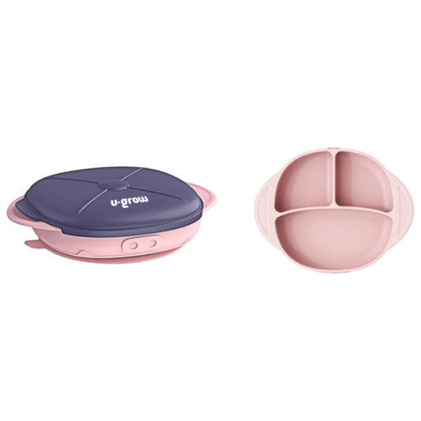 Farfurie U-GROW UG-239PP Unisex / 6+ luni / Pink photo 5
