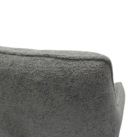 Scaun de bucătărie DecoPrim LORIS Stofă/ Gray Black photo 6