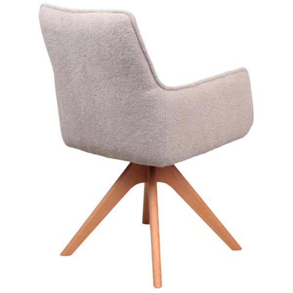 Scaun de bucătărie DecoPrim Benni Stofă/ Gray Beige photo 4
