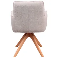 Scaun de bucătărie DecoPrim Benni Stofă/ Gray Beige photo 5