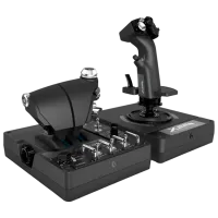 Joystick Logitech G X56 HOTAS Cu fir / 31 buttons / Black