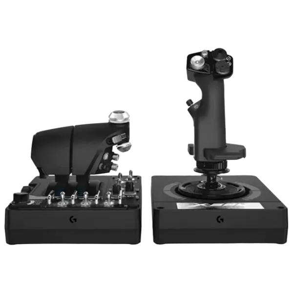 Joystick Logitech G X56 HOTAS Cu fir / 31 buttons / Black photo 5