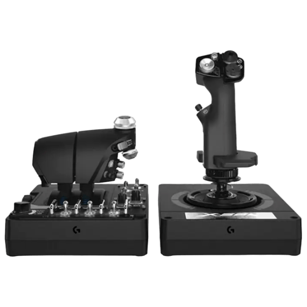 Joystick Logitech G X56 HOTAS Cu fir / 31 buttons / Black photo 5